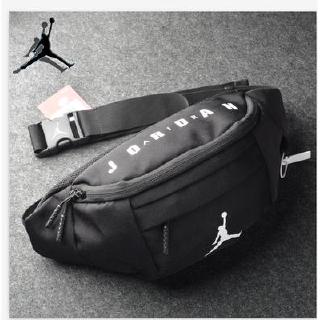 Bolso de Cintura Jordan para deportes al aire libre impreso bolsa de mensajero de pecho 35*13*9cm