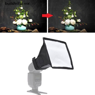 【buildvitu】 Flash Diffuser Softbox Camera Photo Soft Box Universal Foldable Light Reflector [MX] (4)