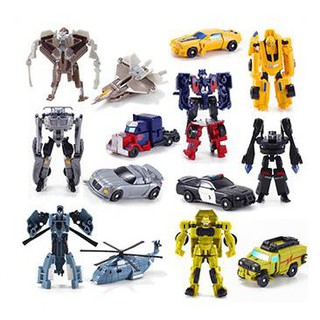 SF portátil tamaño Transformers niños juguetes Mini coche Robot niños figuras de acción regalos