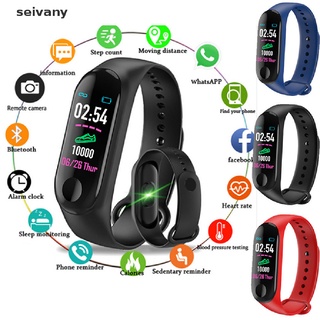 [sei2] smart band reloj pulsera pulsera fitness tracker presión arterial frecuencia cardíaca m3 mx65
