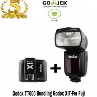 Godox TT600 HSS Universal para transmisor FUJI + X1T-F para Fujii