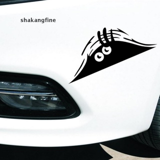 sfmx nuevo divertido peeking monster auto paredes de coche ventanas pegatina gráfica vinilo coche calcomanía gloria