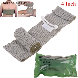 SerendipiaTOY Israeli Bandage 4 inch Sterile Wound Dressing Pressure Bar and Compression Wrap Hot