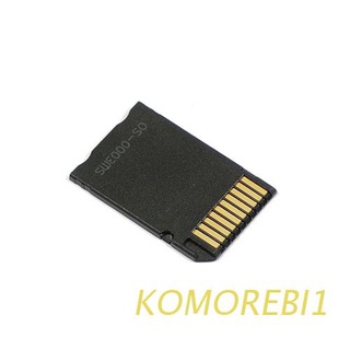 komo micro sd sdhc tf a memory stick ms pro duo psp adaptador convertidor tarjeta nuevo