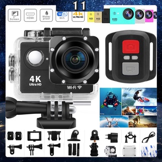 rofesional go Pro Sports Cam Action contenedor cámara 4k videocámara Wifi Ultra Hd 16mp Portable Camcorder de acción deportiv (1)