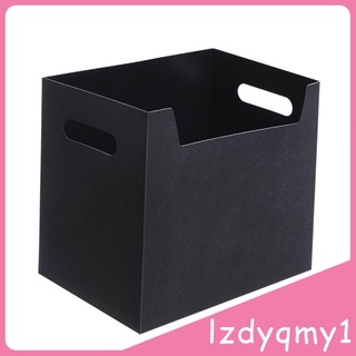 escritorio caja de almacenamiento carpeta organizador papelera de almacenamiento cestas de almacenamiento para tela juguete organización en casa oficina gabinete (1)
