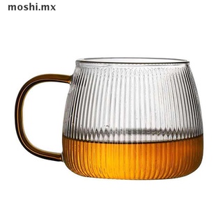 MOSHI Heat-resistant Glass Water Cup With Handle Tea Milk Drink Mug Beer Juice Cup .