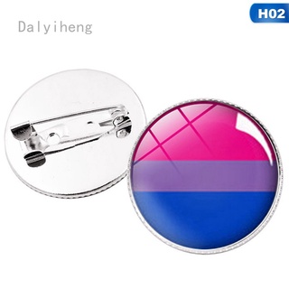 Dalyiheng transgénero orgullo arco iris Gay Intersex Asexual orgullo solapa pines amor es Bisexual Pansexual pins estaño insignia