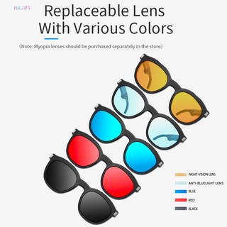 [ready] Óculos de condução óssea G3/G4 óculos inteligentes compatíveis com Bluetooth Óculos de sol esportivos ao ar livre TWS lente de olho de fone de ouvido usando RUISAT (1)