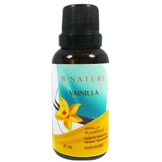 Aceite esencial de Vainilla Planifolia B Nature 30 ml aromaterapia grado terapeutico puro natural