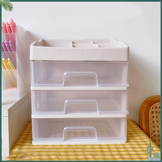 Richu* encantadora caja de almacenamiento de plástico para ahorrar espacio, lápices de gran capacidad, organizador de escritorio