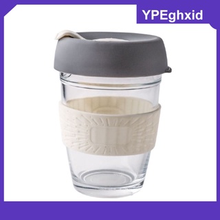 [good] 350 ml taza de café reutilizable anti-cracking vidrio reciclable taza de agua potable botella de agua fría/calor botella de leche de vidrio (3)