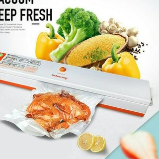 Freshpackpro QH-01 sistema de sellado de alimentos portátil al vacío sellador al vacío - naranja