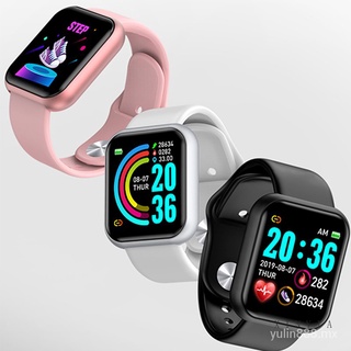 YL🔥Stock listo🔥SmartWatch Y68 deporte impermeable Bluetooth Smart Watch Fitness Tracker pulsera podómetro frecuencia cardíaca monitorización del sueño Smartwach (1)