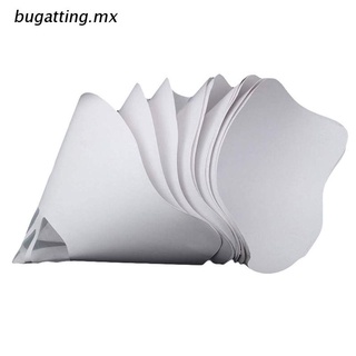 bugatting.mx impresora 3d 50/100pcs grueso fotopolímero resina filtro de papel embudo desechable
