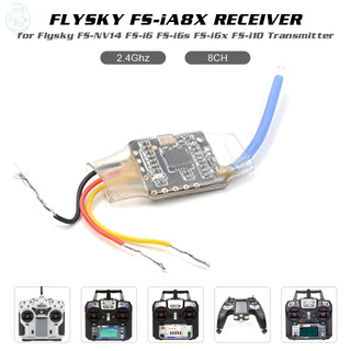 Flysky FS-iA8X receptor 8CH 2.4G i-Bus/PPM receptor para FS-Nirvana FS-NV14 FS-i6 FS-i6s FS-i6x FS-i8 FS-i10 transmisor RC Quadcopter