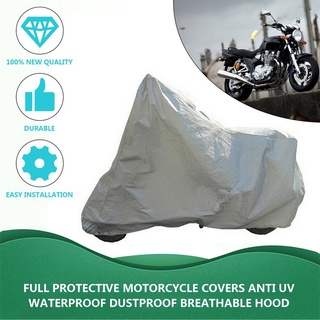 ready stock fundas protectoras completas para motocicletas anti uv impermeables a prueba de polvo transpirable