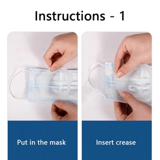 2 pza Máscara Facial respirable con soporte Para Evitar confiencias y reutilizables lavables (5)