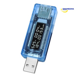 shangzha USB Current Voltage Tester Doctor Charger Capacity Power Bank Meter Ammeter Tool