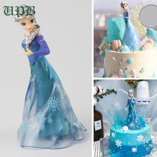 Disponible princesa figura pastel Topper feliz cumpleaños decoración de tarta regalo de cumpleaños juguete para niños