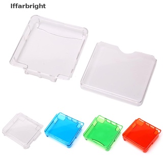 [Iffarbright] Clear Protective Cover Case Shell For GBA SP Game Console Crystal Cover Case .