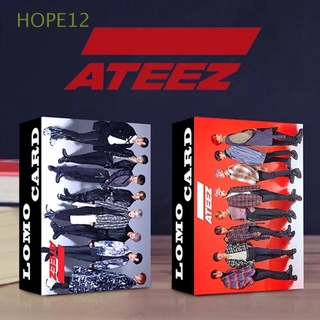 HOPE12 30pcs/set ATEEZ Lomo Card Gifts NCT Stray Kids Photocard Kpop Premium Photos ITZY for Fans TXT Photo
