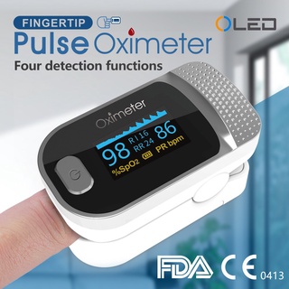 Oxímetro con clip de dedo/oximetría de pulso de dedo/monitor PI/frecuencia respiratoria FDA/certificación CE