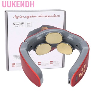 Uukendh Intelligent USB instrumento de masaje de cuello de hombro eléctrico masajeador de calor