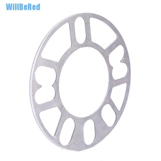 [Willbered] 4 separadores universales de aleación de aluminio de 3 mm para rueda de 4 y 5 pernos [caliente] (4)