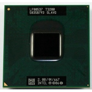 Processador Cpu portátil T3200 Slavg 2.0ghz 1mb Dual Core Notebook