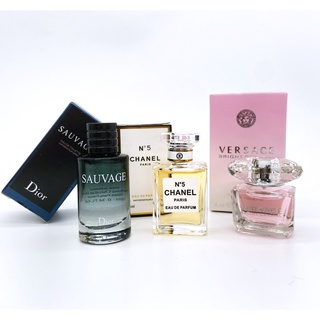 Chanel Dior Versace Conjunto De Viaje De Perfume Combinado 5-10ml cada uno
