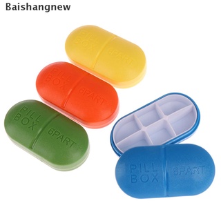 【BSN】 Pill Box Case Medicine Container Dispenser Vitamin Organiser 6 Days plastic case 【Baishangnew】 (8)