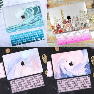 MacBook Air Pro13 2020 A2338 M1 A2337 A2289 A2251 Retina 11 12 13 15.4 13.3 Inch with touch bar 2019 A2159 A1990 logo cut case With Free Keyboard Cover