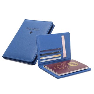 Rfid cartera organizador de viaje cubierta de pasaporte pasaporte bolsa cartera pasaporte caso pasaporte cubierta 114E (3)