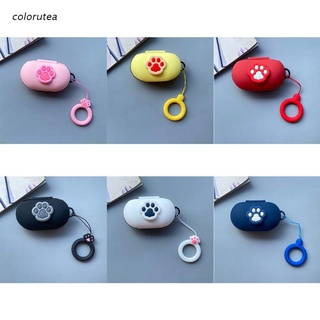 col Cute Cat Paw Protective Case Earphone Cover for Samsung-Galaxy Buds/Buds+ Bluetooth-compatible Headset Charging Box Accessories