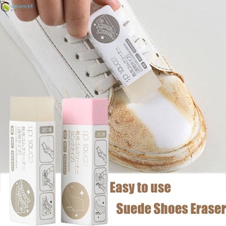 LEKEMIER nuevo borrador de limpieza de goma gamuza zapatos limpiador de piel de oveja hogar mate tela de cuero zapatos cuidado/Multicolor