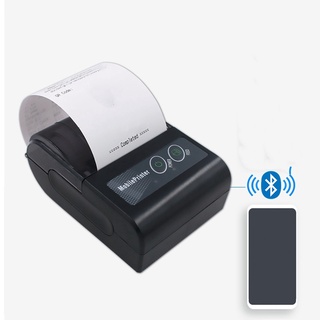 mini portátil móvil portátil impresora de recibo bluetooth 58 mm térmica impresora de recibo pequeño para teléfono móvil ipad android (6)