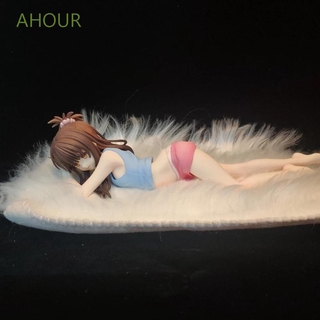 AHOUR for Gift Yuuki Mikan para niños niñas figura a amar Ru coleccionable modelo juguetes Anime japonés 14.5CM PVC modelo muñeca figura de acción