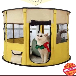 Pet Playpen Gato Tienda Plegable Octoganal Perro Corrales Portátil Mascota Perrera Valla Para Hogar/Viaje Versión Actualizada