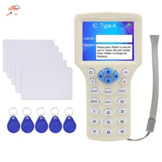 Rfid copiadora duplicador 125KHz tarjeta clave NFC lector escritor MHz cifrado programador USB UID copia tarjeta etiqueta (1)