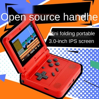 powkiddyv90 mini palm flip open source palm 64-bit nostálgico retro gba arcade game console (1)