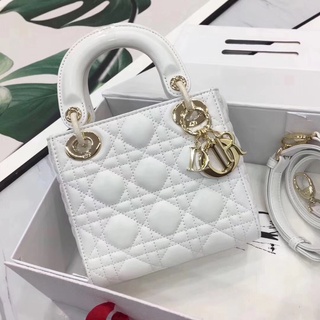 Lady Dior Dior Dior Bag Bolso con cadena Bolso bandolera de un solo hombro (3)