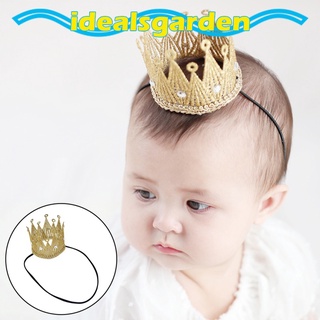 [jardín] corona diadema bebé niña niño señora foto prop corona elástica diademas