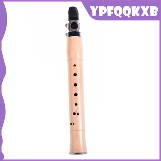 [venta caliente] arce c tono clarinete con bolsa de transporte woodwind instrumento musical clarinete kit de limpieza práctica banda de viento para principiantes