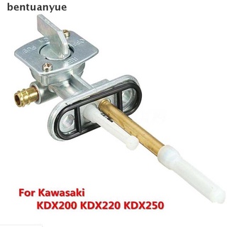 bentuanyue - válvula de depósito de combustible de gas para kawasaki kdx200 kdx220 kdx250 mx
