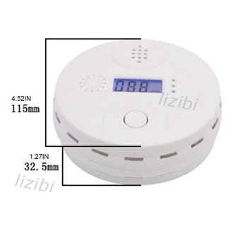 Detector De fugas De gas inteligente con alarma monoxida De Carbono Para el hogar/hogar