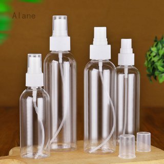 Recargable Durable fina niebla pulverizador botellas dispensadores de líquido vacío plástico transparente pequeño contenedor atomizador