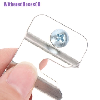 (witheredrosesod) soporte de montaje de tablero de dardos kit de hardware tornillos para colgar tablero de dardos (2)