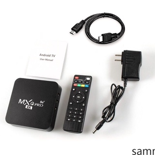 ready tv box smart 4k pro 5g 8gb/128gb wifi android 10.1 tv box smart mxq pro 5g 4k smar