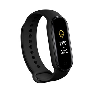 M6 Smart pulsera reloj Fitness Tracker frecuencia cardíaca Monitor de presión arterial pantalla a Color pulsera inteligente para teléfono móvil topmall (4)